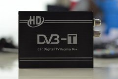 【1080P】DVB-T车载数字电视盒 双有源高清天线 支持USB播放1080P